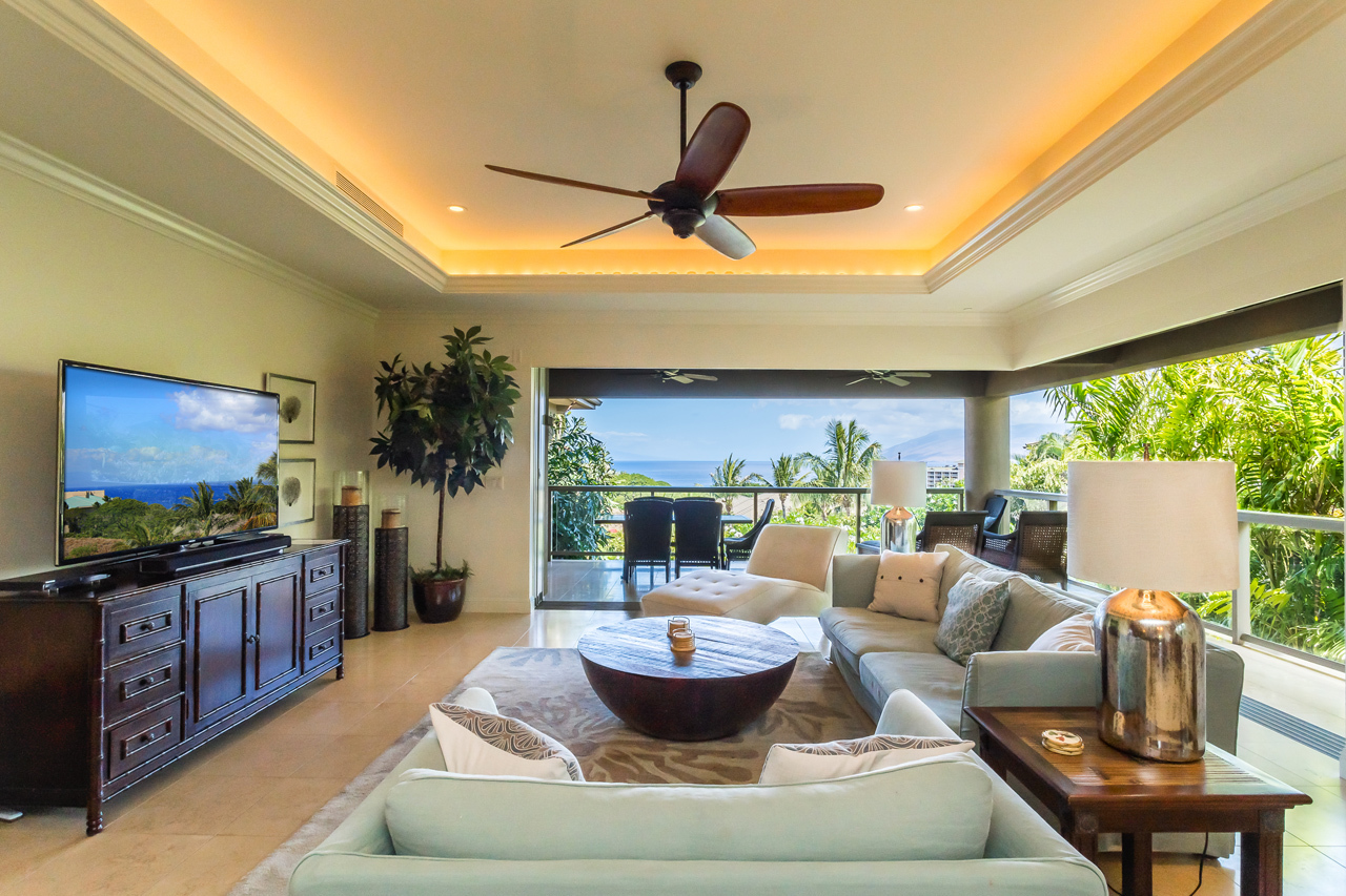 Elegant decor: Living room